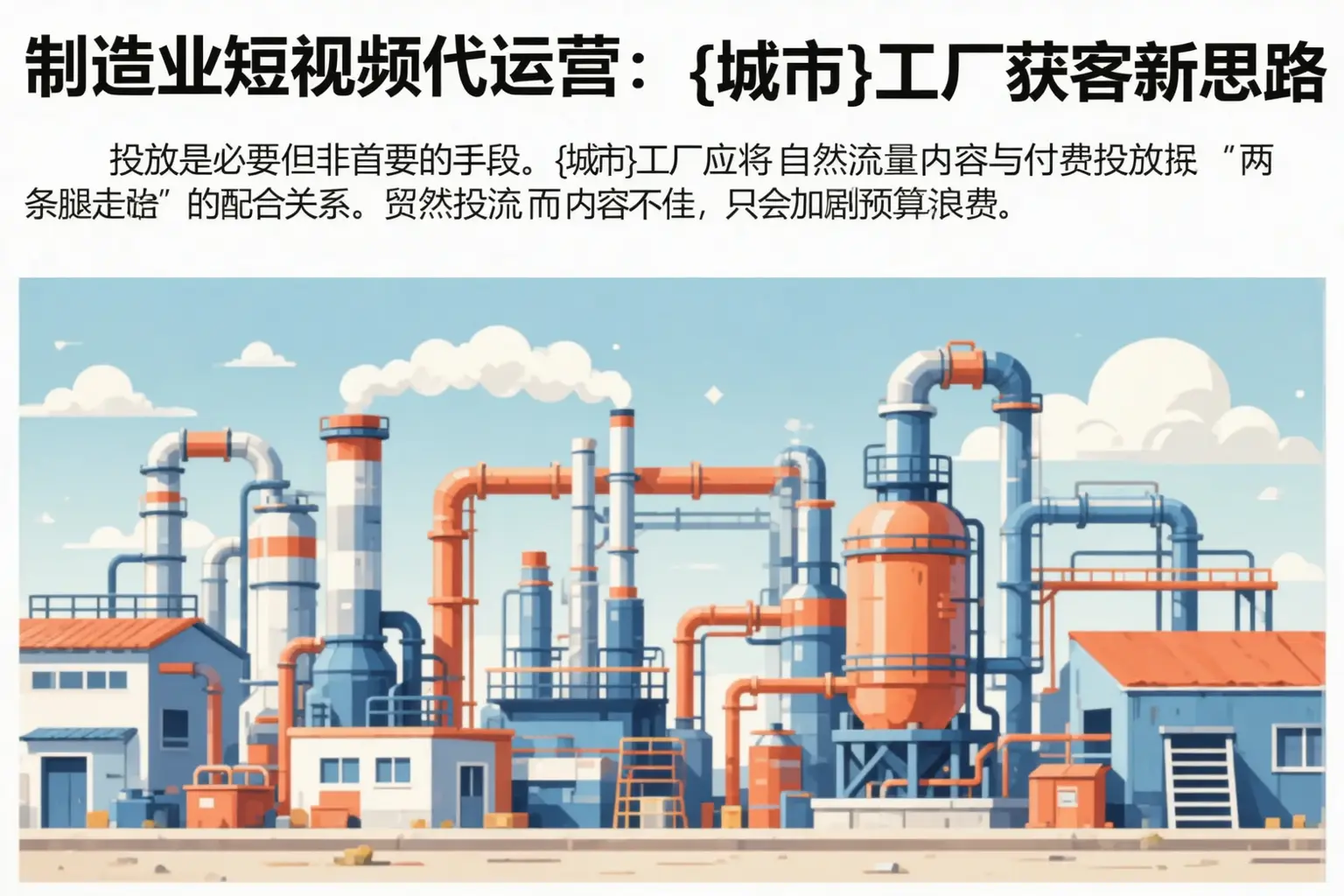 制造业短视频代运营：双阳工厂获客新思路